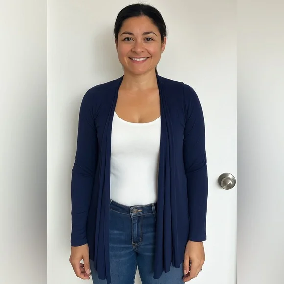 Lilly Pulitzer Navy Blue Cardigan - Size XS - Picture 2 of 7